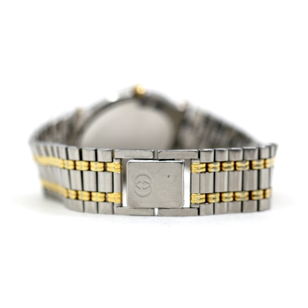 Gucci Two Tone White Face Vintage Watch - Picture 5 of 10